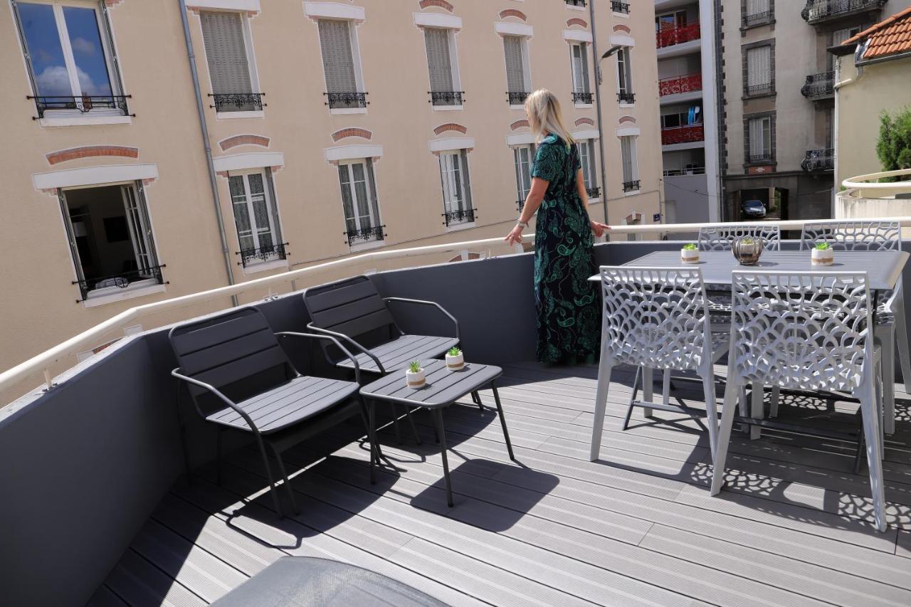 Charmant T3 Jaude + Terrasse Et Garage Клермон-Ферран Экстерьер фото